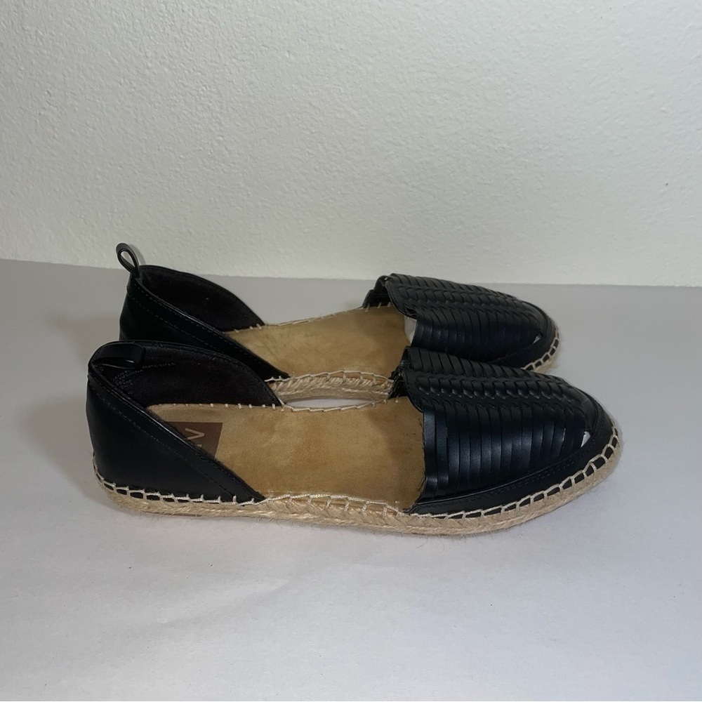 DV By Dolce Vita Black Espadrille Slip On Shoes